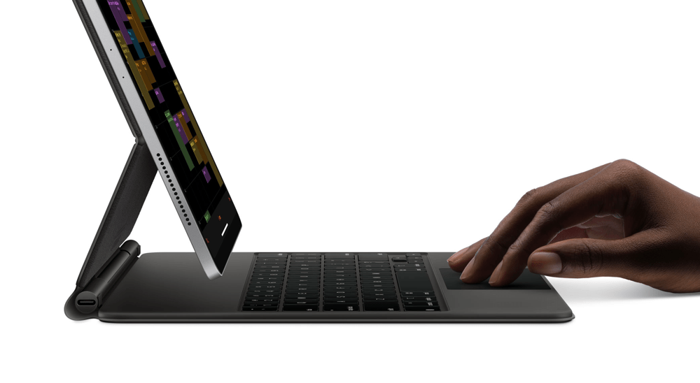 Nowy 12,9 calowy iPad Pro jednak współpracuje z klawiaturą Magic Keyboard poprzedniej generacji