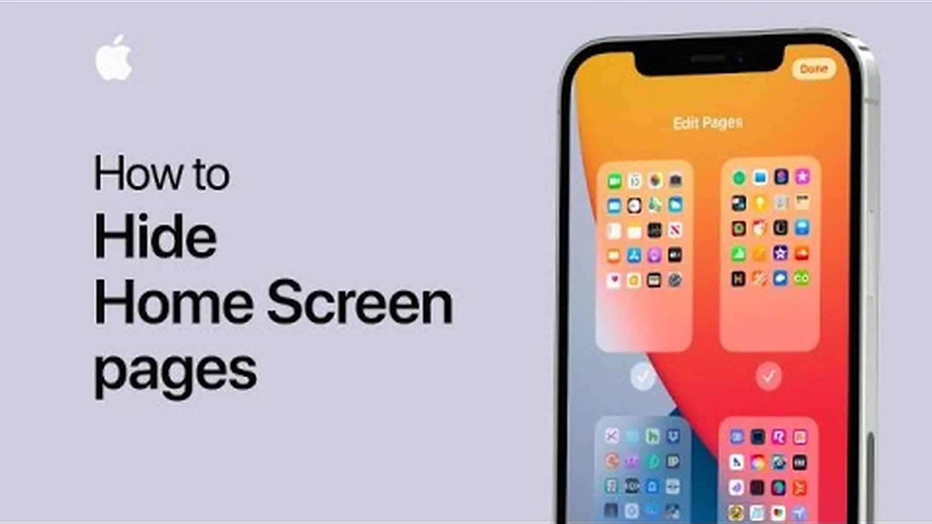 Poradnik Apple Na temat obsługi ekranu początkowego w iOS 14