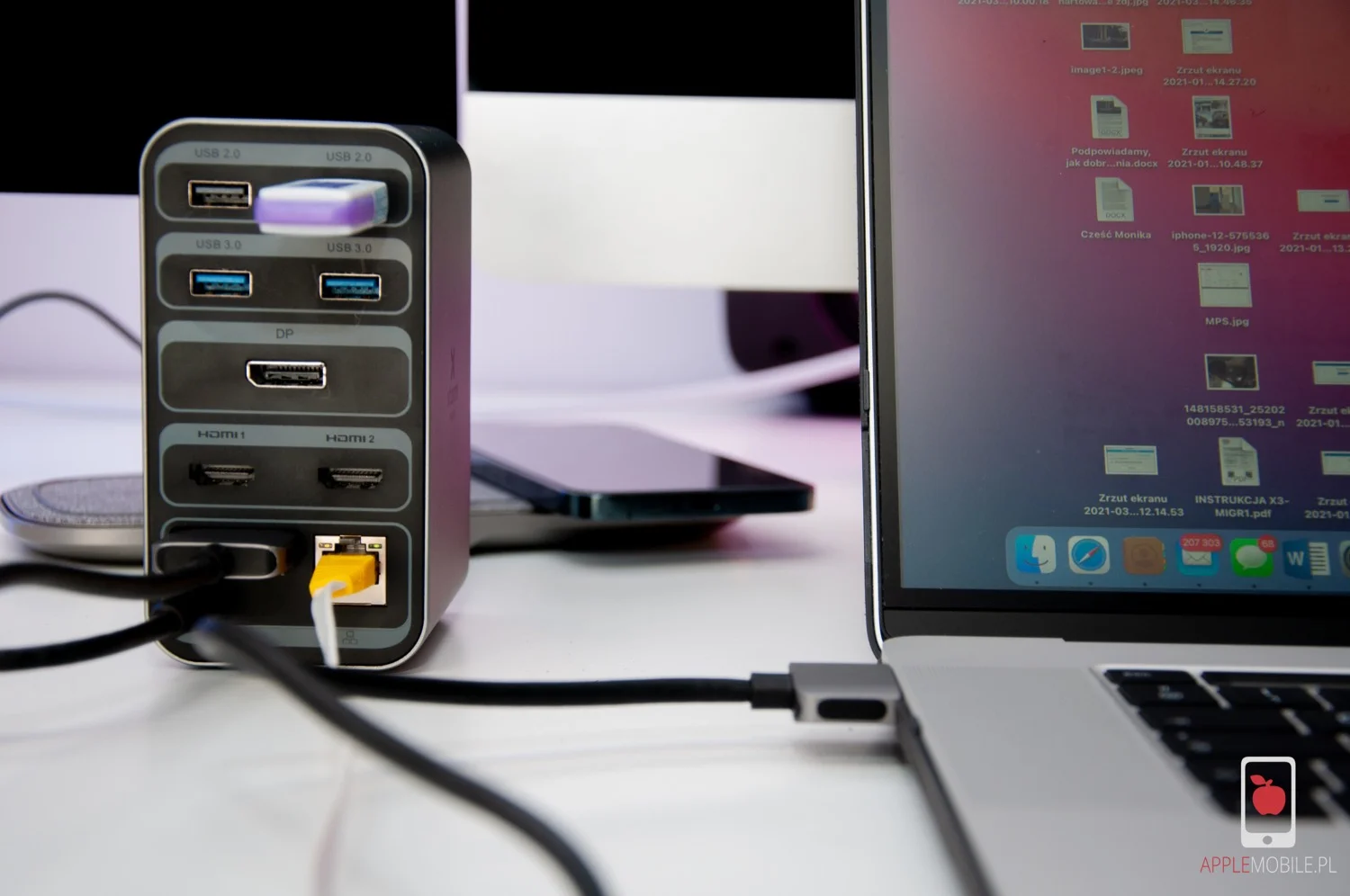 Recenzja XTORM Worx USB-C Docking Station 13-in-One w APPLEMOBILE.PL 6