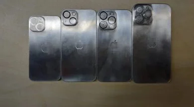 Następne zdjęcia przedstawiające makiety iPhone’ów z serii 13