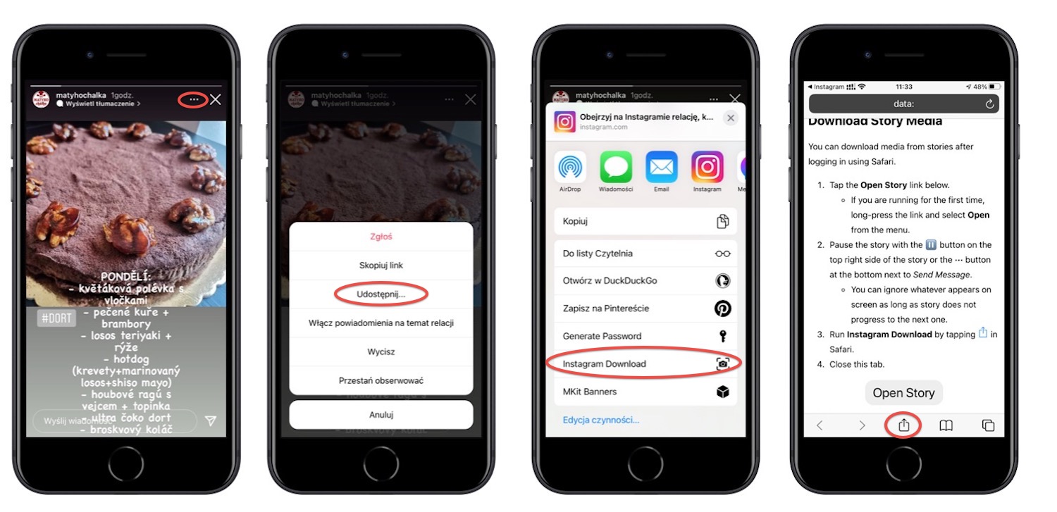 Jak pobrać zdjęcia i filmy z Instagrama