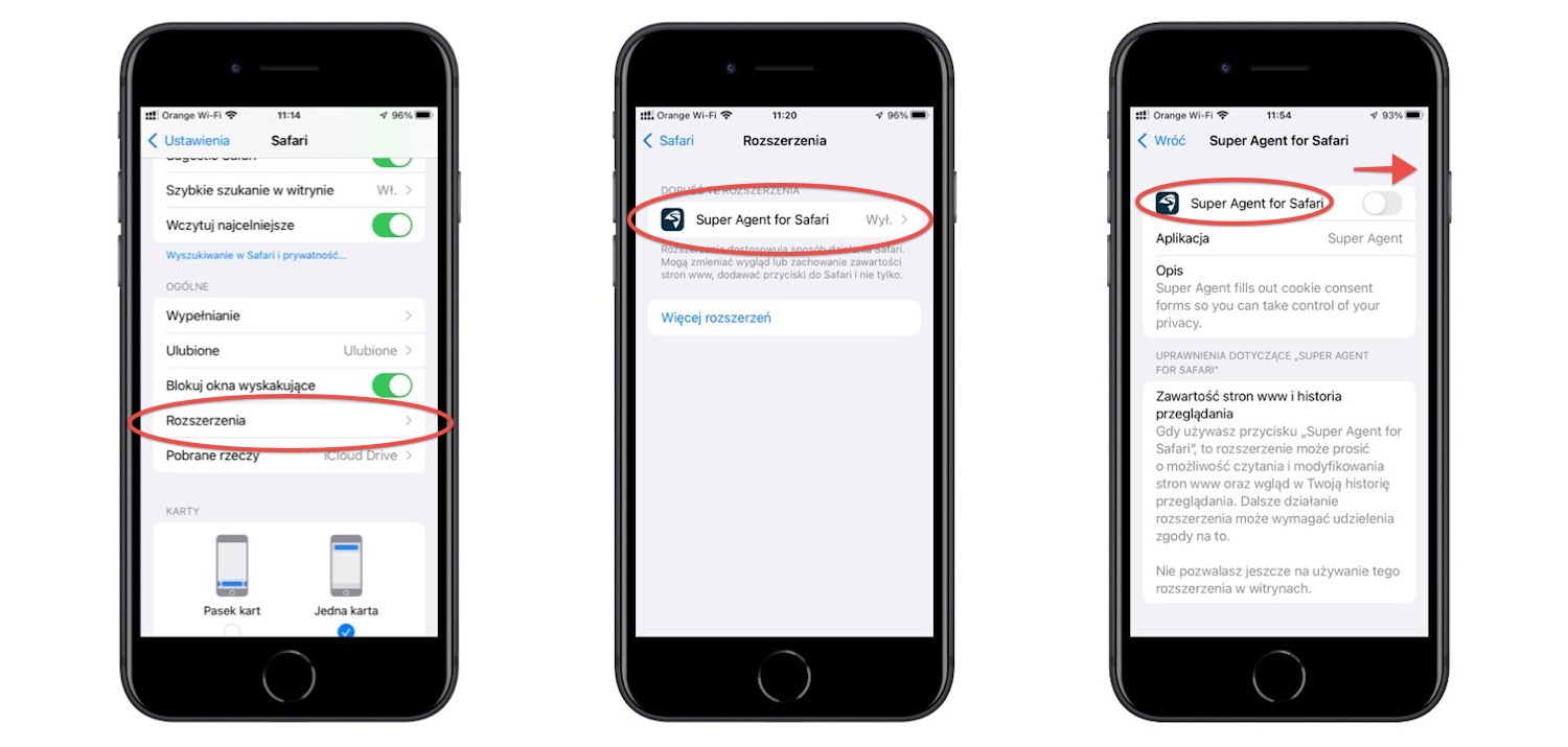 Jak korzystać z rozszerzeń Safari na iPhone