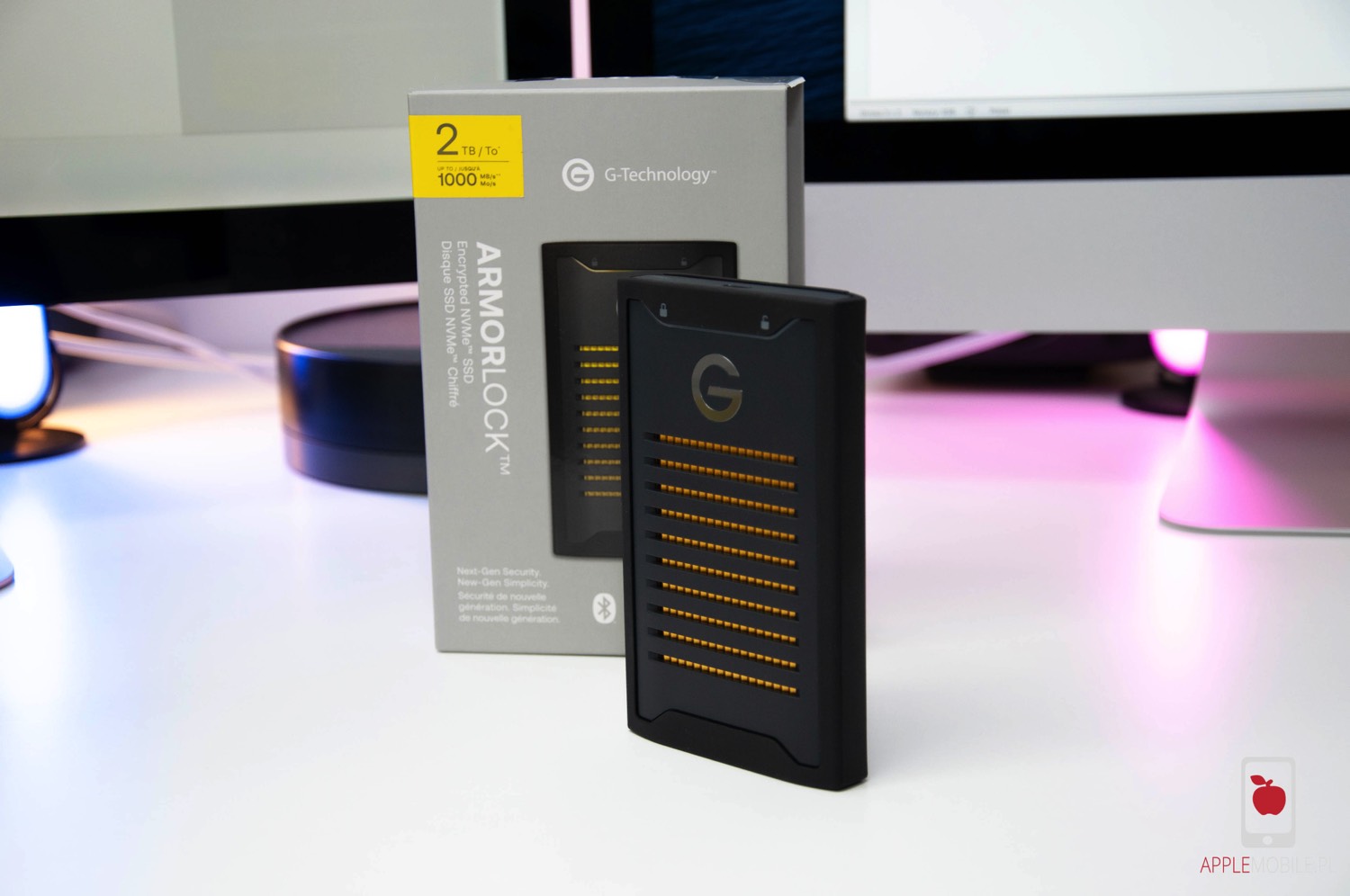 Recenzja G-Technology ARMORLOCK NVME SSD 2TB