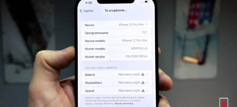 Czy komunikat Nieznana część oznacza, że w telefonie są nieoryginalne cześci? Nasi eksperci od serwisu sprawdzają to.