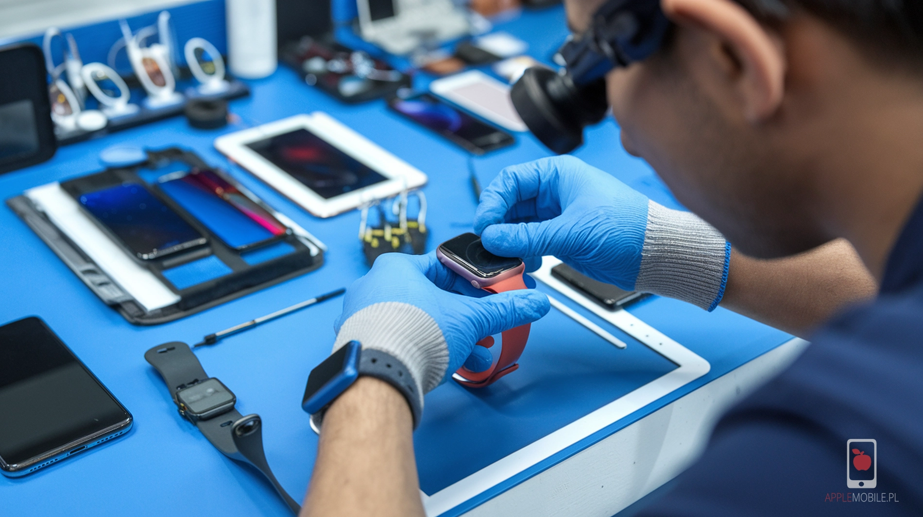 Odbiór naprawionego Apple Watch przez klienta po 3 godzinach od oddania do serwisu