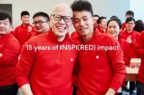 15 lat współpracy z firmą Apple świętuje organizacja (RED)