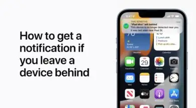 Poradnik Apple Na temat funkcji powiadamiaj o pozostawieniu