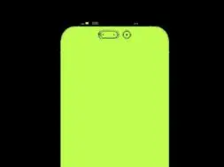 Prawdopodobnie iPhone 14 z serii Pro bez notcha na schemacie