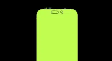 Prawdopodobnie iPhone 14 z serii Pro bez notcha na schemacie