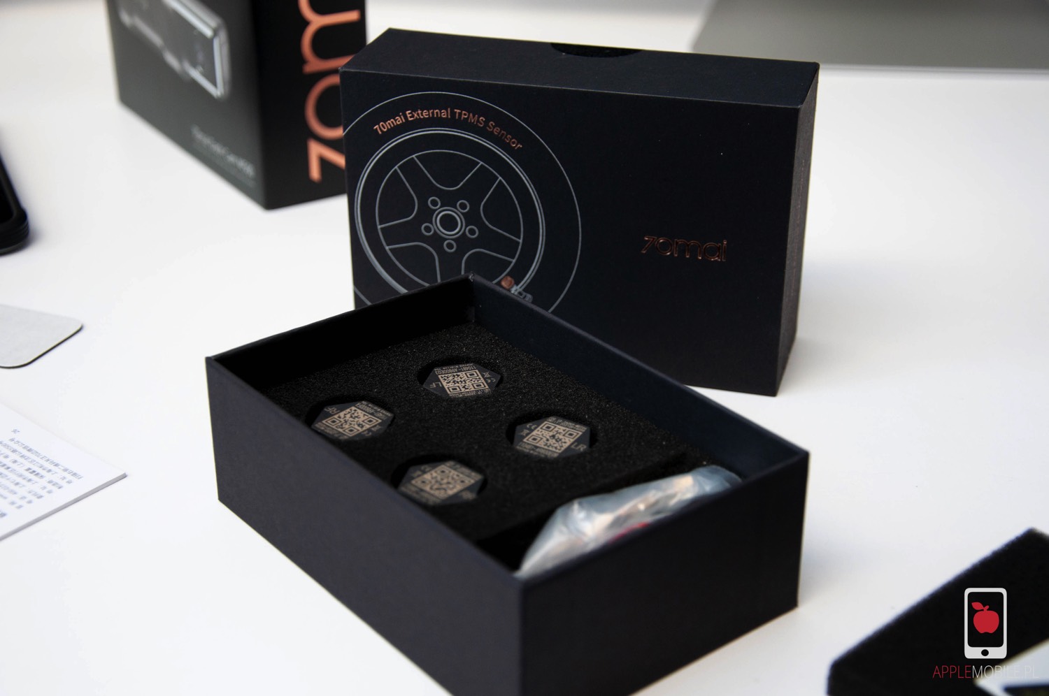 Wsparcie dla dodatkowych akcesoriów- czujniki ciśnienia powietrza