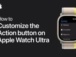Poradnik Apple Konfiguracja przycisku czynności w Apple Watch Ultra