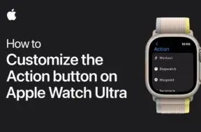 Poradnik Apple Konfiguracja przycisku czynności w Apple Watch Ultra