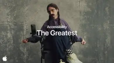 Dostępna reklama promująca urządzenia Apple w temacie dostępności