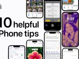 Poradnik Apple Pokazujący przydatne funkcje systemów iOS i iPadOS