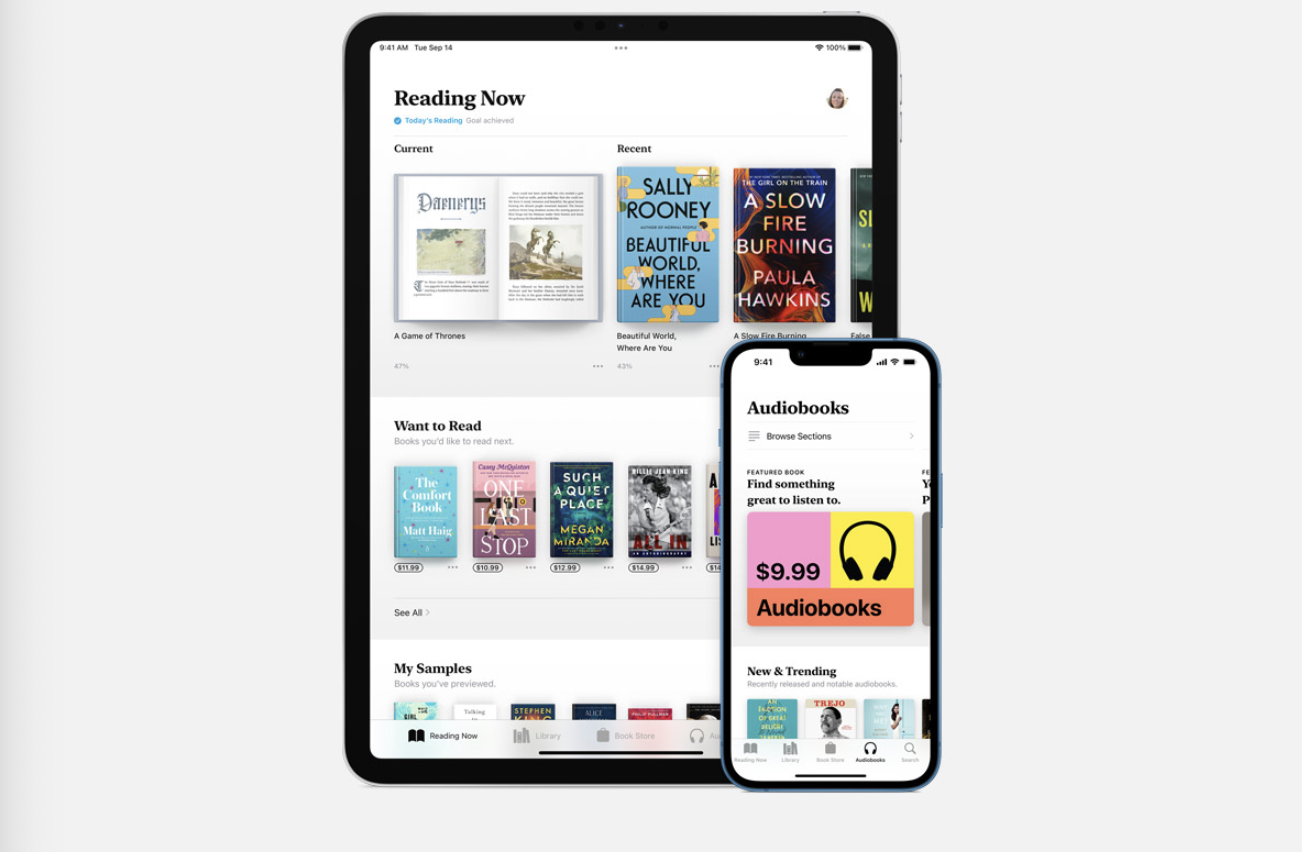 Audiobooki z narracją AI są teraz dostępne w Apple Books