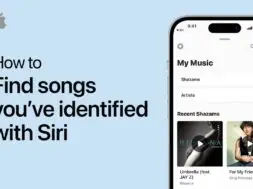 Poradnik Apple Rozpoznawanie muzyki za pomocą Siri oraz Shazam