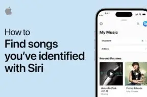 Poradnik Apple Rozpoznawanie muzyki za pomocą Siri oraz Shazam
