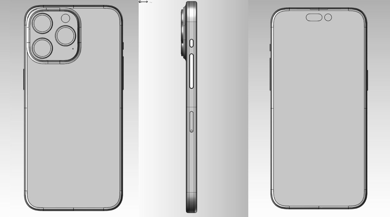 Nowe rendery iPhone’a 15 Pro Max pokazują większą wyspę aparatów