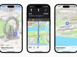 Dostępne nowe mapy od firmy Apple w Polsce