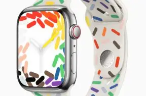 Firma Apple zaprezentowała nowy pasek Pride Edition dla zegarka Apple Watch