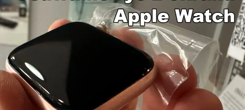 polerowanie porysowanego ekranu w apple watch