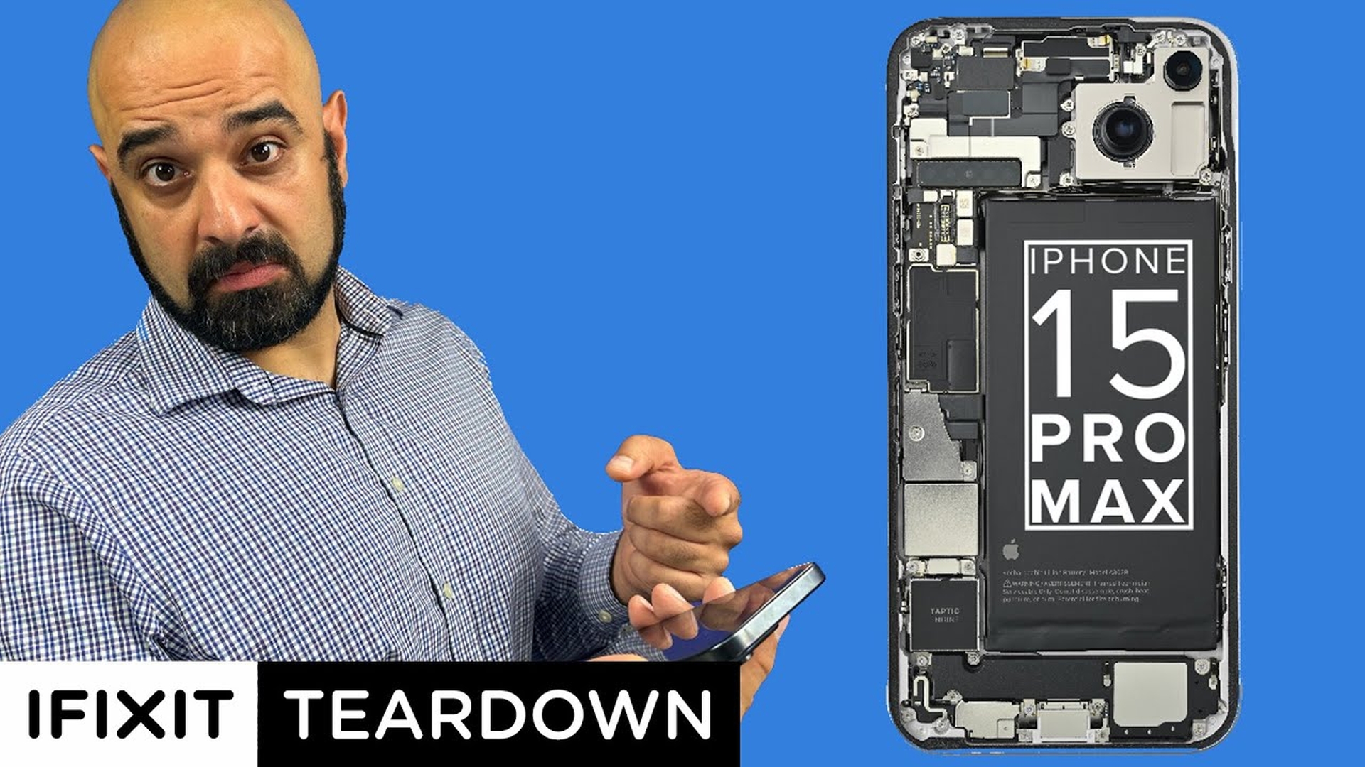 iFixit rozebrało na części iPhone’a 15 Pro Max