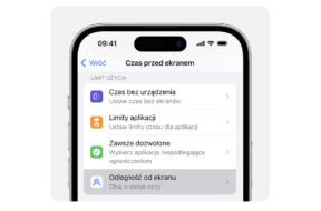 Odległość od ekranu