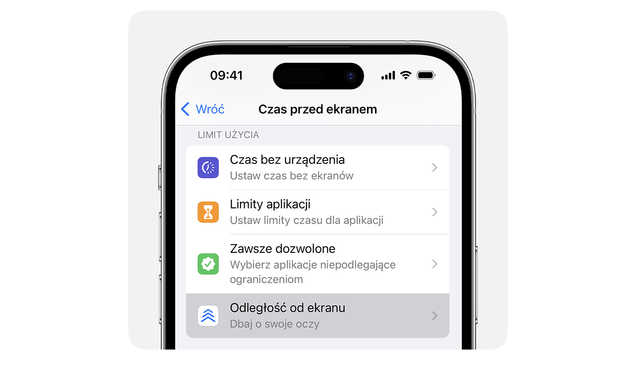 Funkcja w iOS 17, która ma zmniejszyć ryzyko nabywania wady wzroku