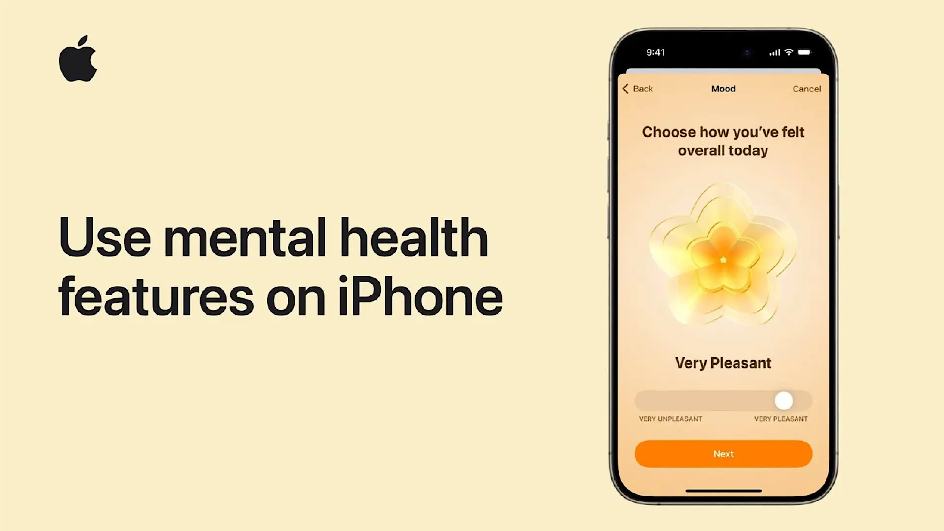 Poradnik Apple: Na temat funkcji rejestrowania nastroju