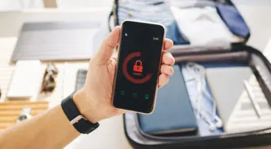 Password-protected smartphone