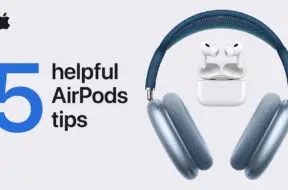Poradnik Apple: Na temat korzystania ze słuchawek AirPods