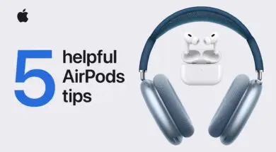 Poradnik Apple: Na temat korzystania ze słuchawek AirPods
