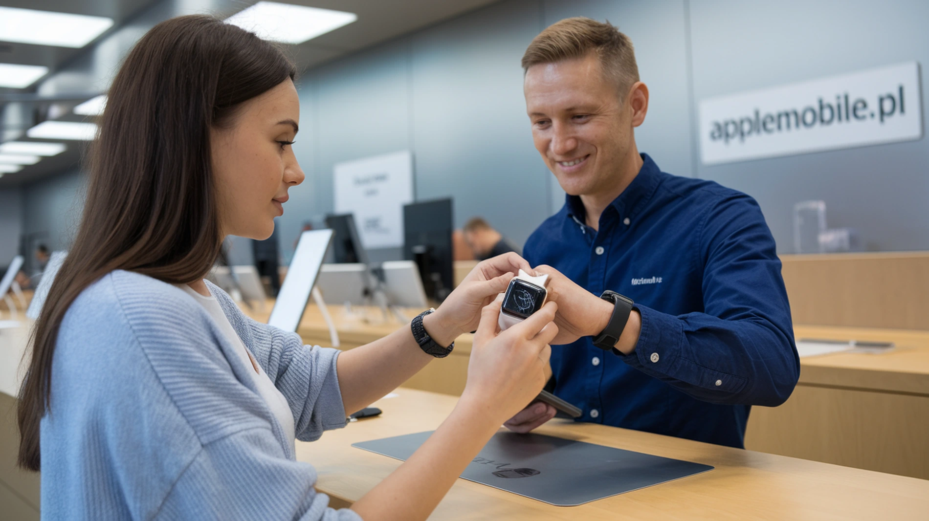 obsługa w serwisie applemobile