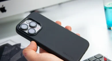 iPhone 15 PRo, etui DECODED, etui typu portfel, etui z prawdziwej skóry dla iPhone 15 pro, luksusowe etui dla iPhone 15 pro