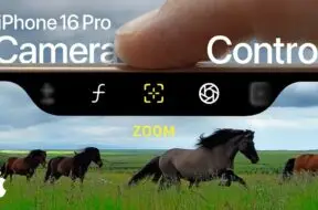 Dostępna reklama panelu sterowania aparatem w iPhonie 16 Pro