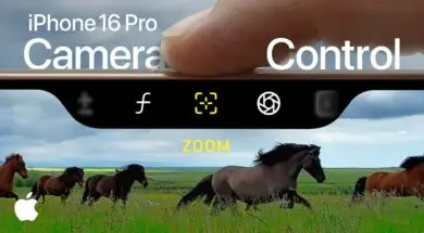 Dostępna reklama panelu sterowania aparatem w iPhonie 16 Pro