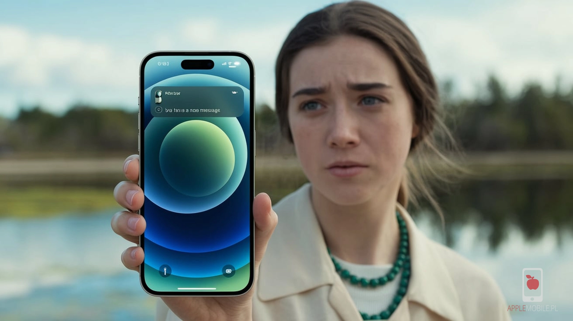 W iPhone słuchawka obok Wi-Fi wyświetla się na ekranie. Co oznacza?