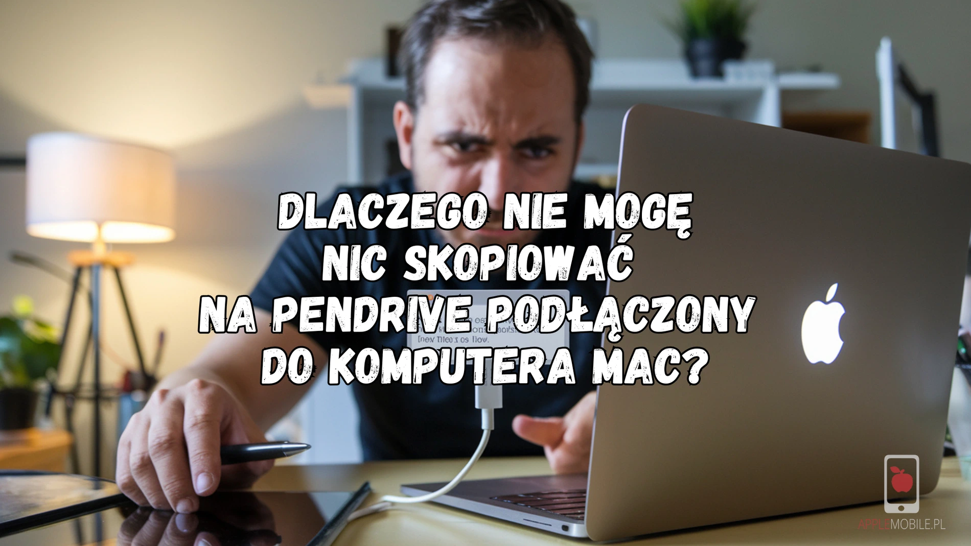 Dlaczego nie mogę nic skopiować na pendrive podłączony do komputera Mac? Jak przywrócić możliwość zapisu na dysku przenośnym?