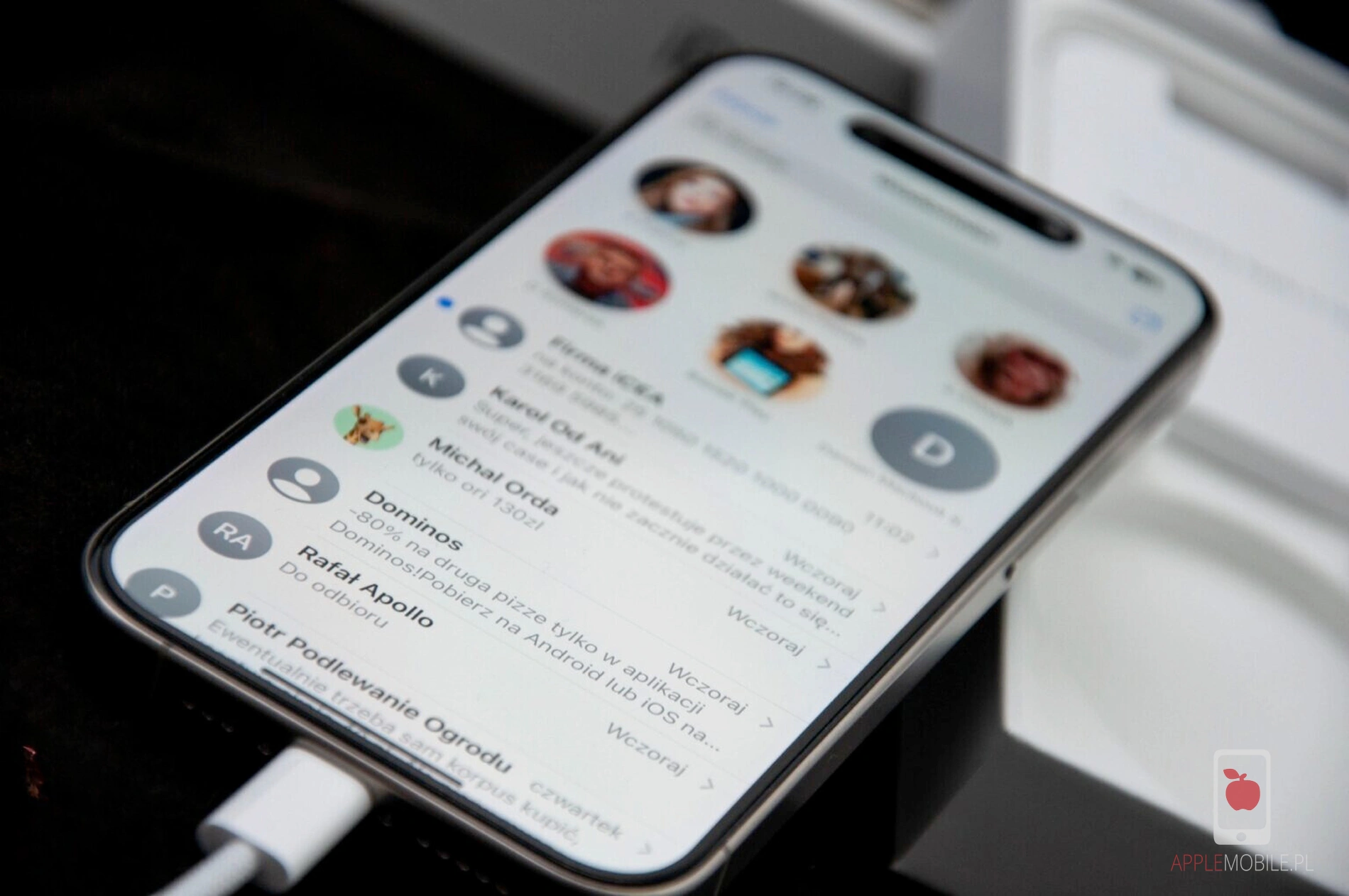 iphone 15 Pro nie ładuje z powodu uszkodzenia złącza ładowania