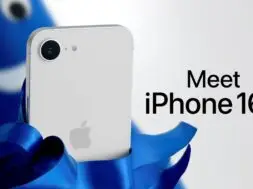 Dostępna reklama promująca najnowszego iPhone’a 16e