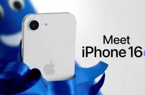 Dostępna reklama promująca najnowszego iPhone’a 16e