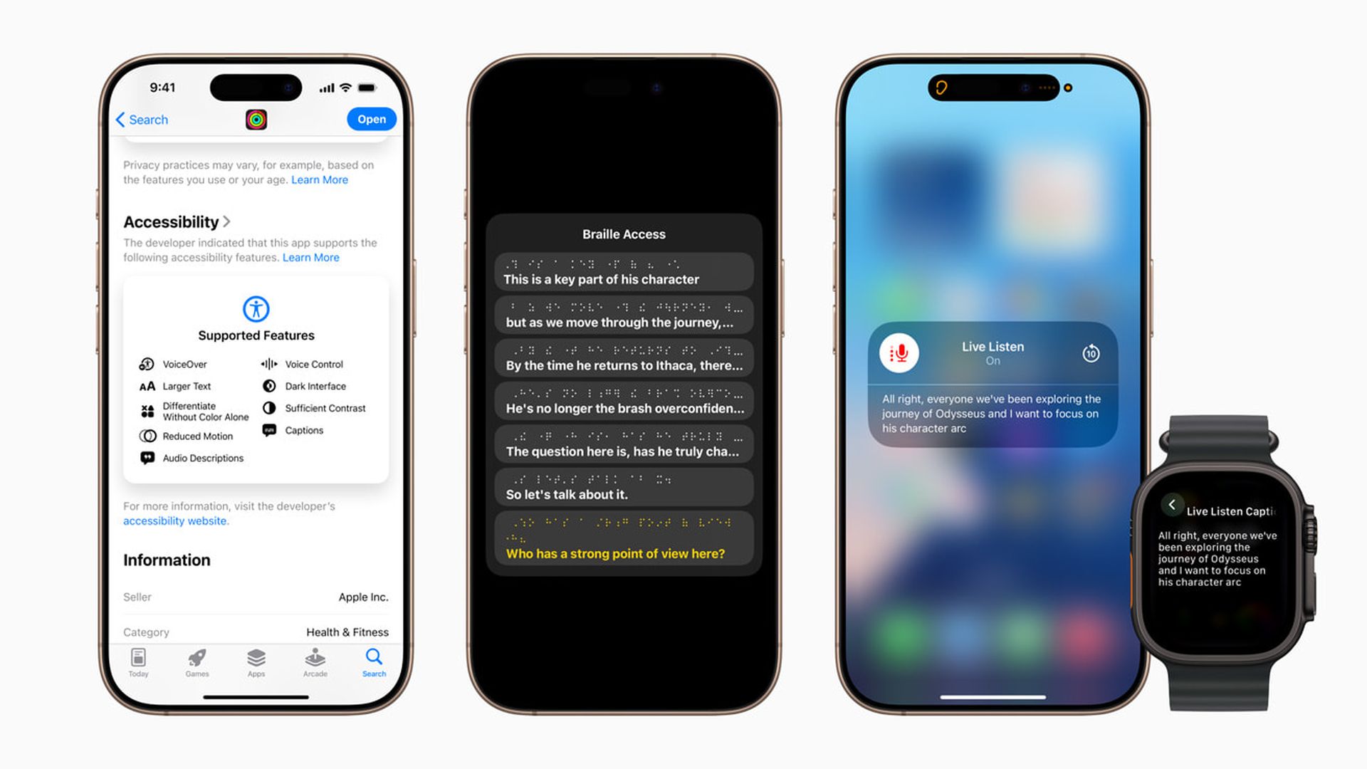 Apple zapowiada pojawienie się ułatwień dostępu
