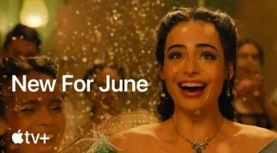 Dostępna reklama prezentująca premiery na czerwiec w Apple TV+