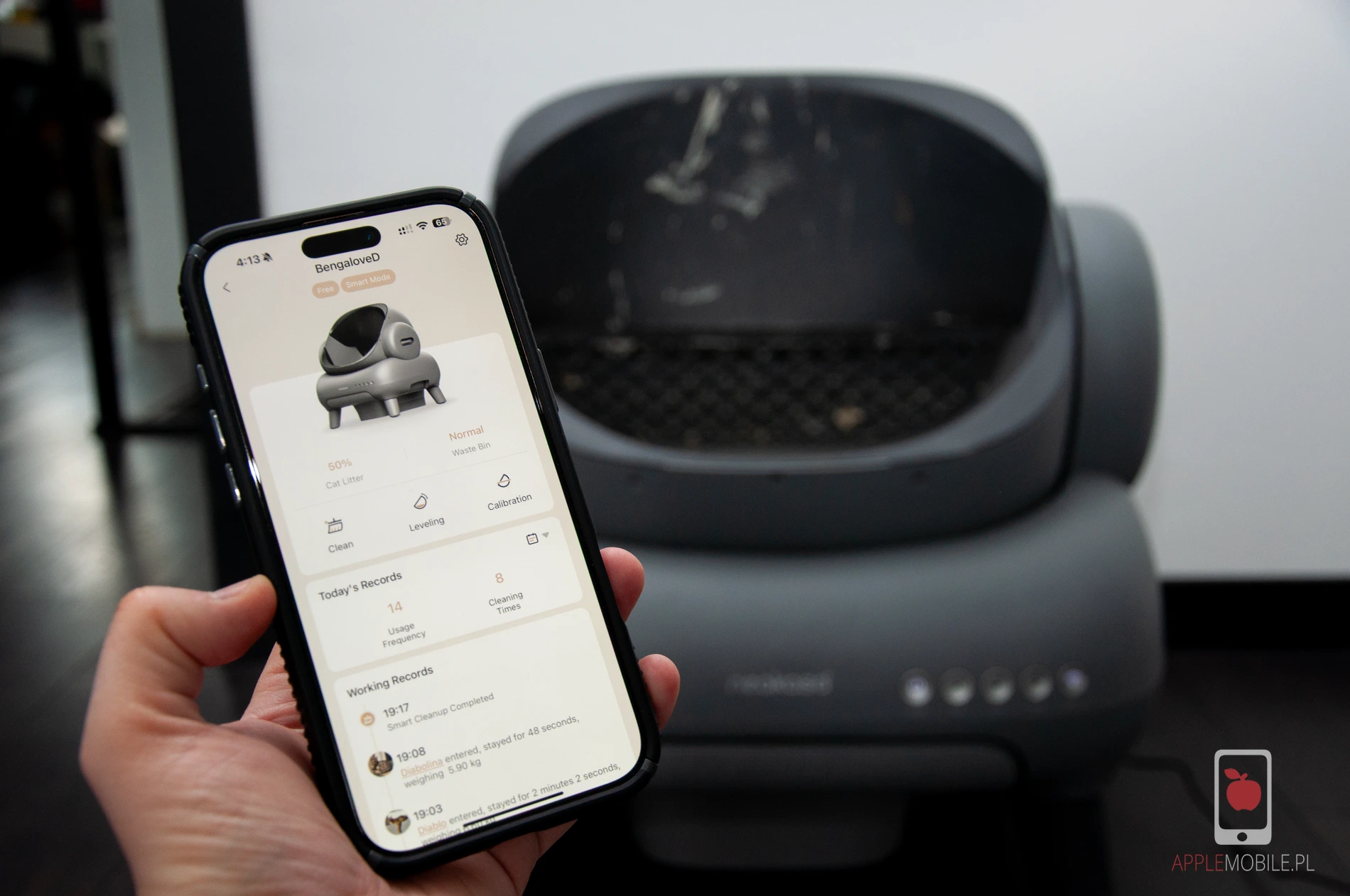 Recenzja: Smart kuweta dla kota Neakasa M1 – czy ta iKuweta sterowana z iPhone’a ma sens?