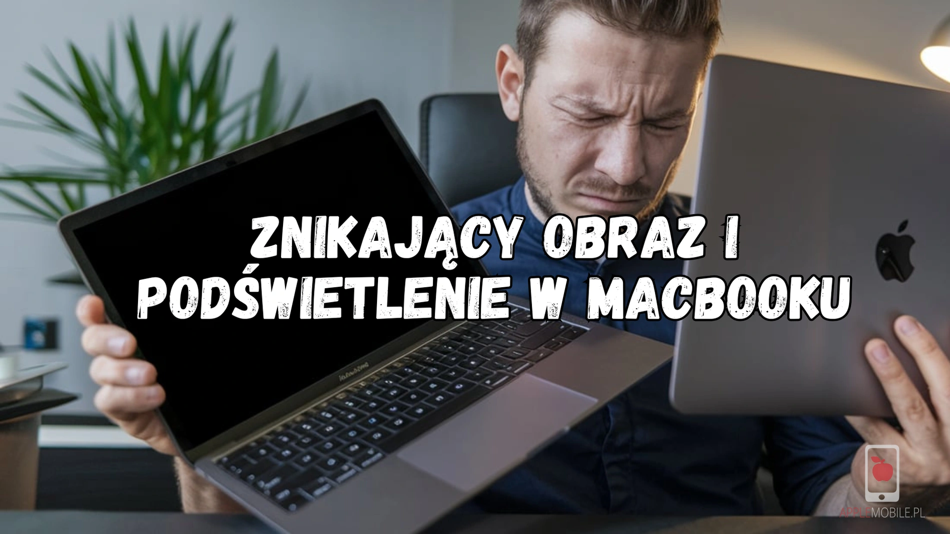 MacBook brak obrazu po otwarciu klapy – naprawa podświetlenia matrycy