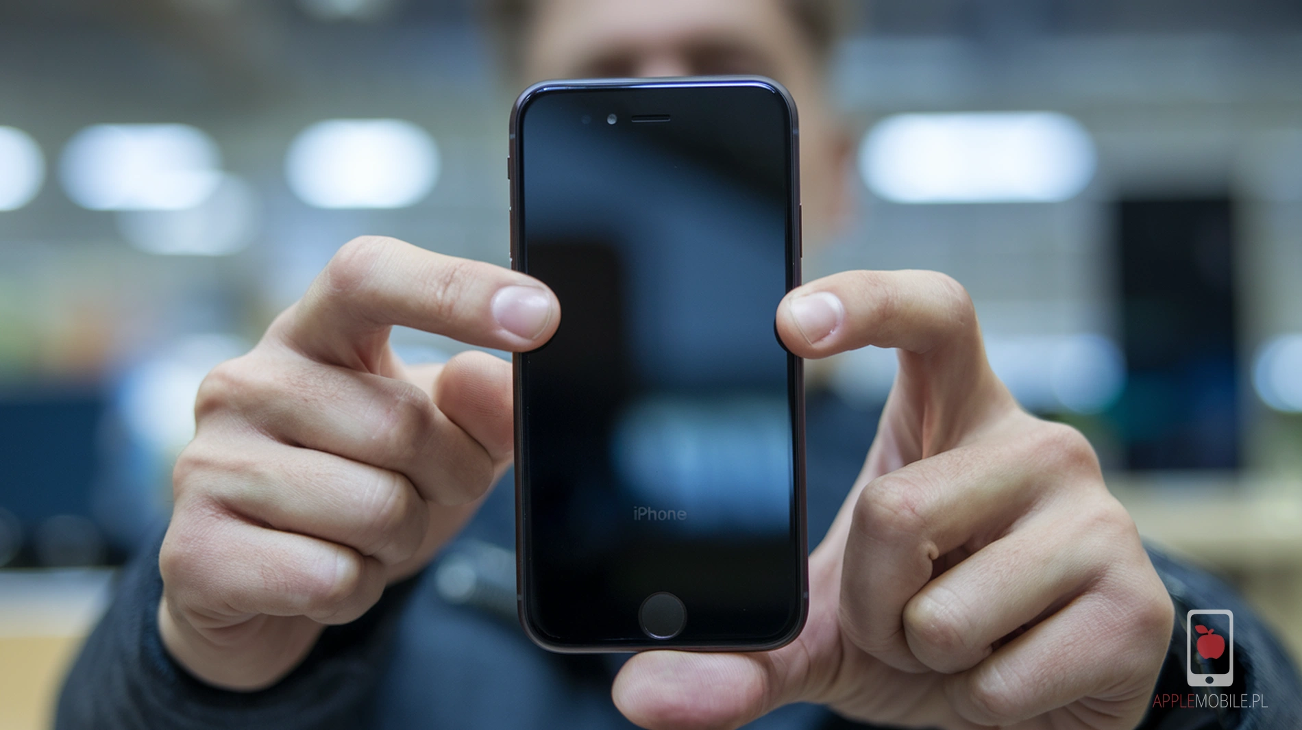 restartowanie iphone