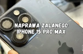 zalany iphone 15 pro max naprawa iphone 15 pro max po zalaniu szczecin