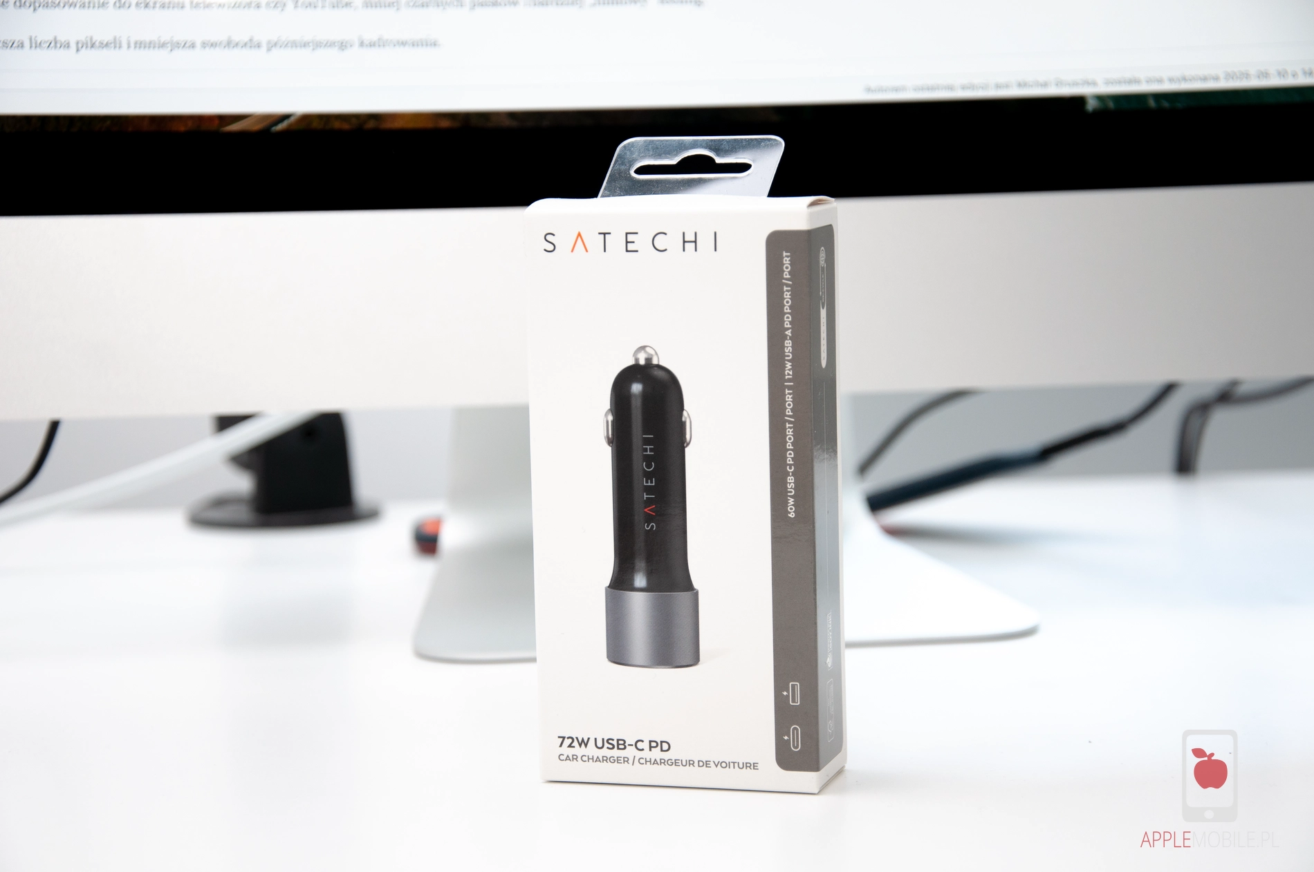 ładowarka samochodowa do macbooka 72w