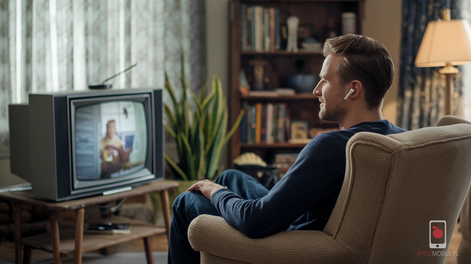 jak podłączyć słuchawki airpods do starego telewizora