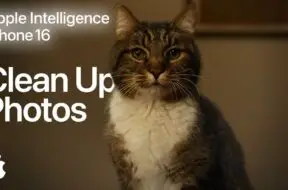 Dostępna reklama przedstawiająca funkcję Clean Up w iPhone’ach